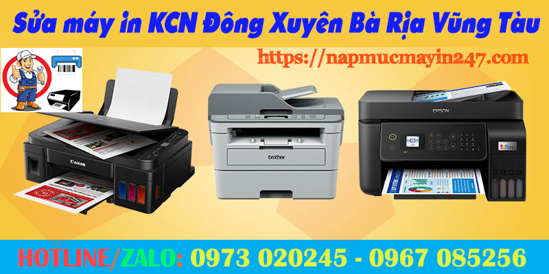 Dịch vụ sửa máy in KCN Đông Xuyên Bà Rịa Vũng Tàu - Sửa tận nơi Uy Tín dich vu sua may in KCN dong xuyen ba ria vung tau