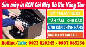 sua may in KCN cai mep ba ria vung tau