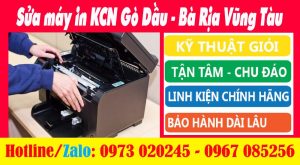 sua may in KCN go dau ba ria vung tau