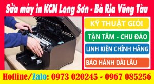 sua may in KCN long son ba ria vung tau
