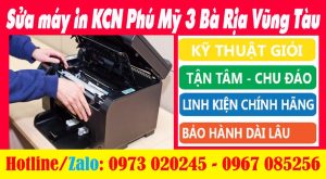 sua may in KCN phu my 3 ba ria vung tau